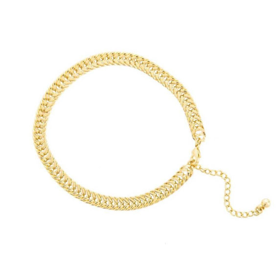 3M9A7688 570x570 - Gold Tight Link Anklet