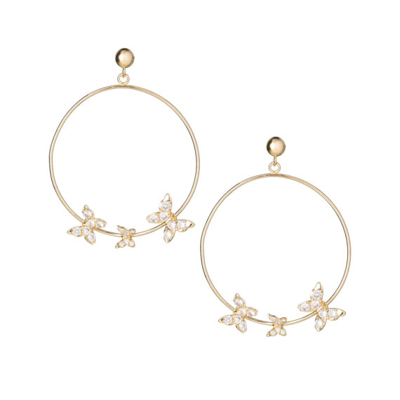 Butterfly Powerhouse 3.5 in 570x570 - Butterfly Powerhouse 3.5" Earrings